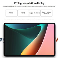 Pour Xiaomi Mi Pad 5 Tablette Android mondiale 11 pouces 6 Go + 128 Go 8720 mAh pour Xiaomi Mi Pad 5