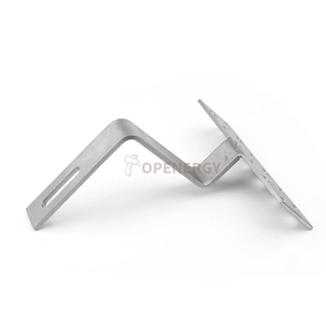 Support de montage de panneau solaire, <span class=keywords><strong>crochet</strong></span> de toit, sans perçage/soudure, installation facile, acier inoxydable de haute qualité pour toits en tuiles/acier - Product Image 6