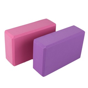 ชุดบล็อกโยคะ EVA ความหนาแน่นสูง พิมพ์ลายตรง สีดำ บล็อกออกกำลังกายปลอดสารพิษ บล็อกโยคะ - Product Image 5