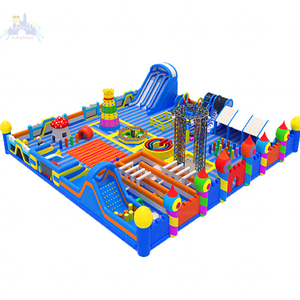 Grand trampoline gonflable pour une utilisation intérieure et extérieure, grand jeu de sport gonflable pour videur pour la famille - Product Image 1
