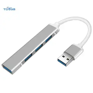 Tooya A36 Hot Sale Multifunktions-Hub-Extender USB3.0-Hub-Splitter für Laptop-Docking station 4-Port-USB-Hub