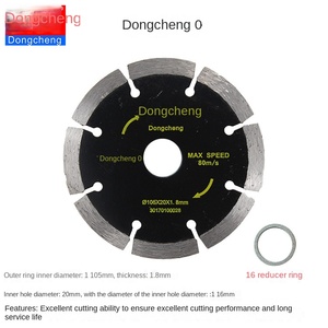 Máquina cortadora de piedra de grado industrial Dongcheng hoja de sierra 140 dientes 10 TPI OEM 7/8in Arbor 18in garantía de 3 años - Product Image 6