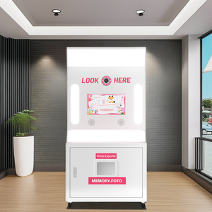 Otomatik Self servis Sticker fotoğraf kabini makinesi Purikura özelleştirilmiş 2X6 şerit çerçeveleri fotoğraf kabini kamera ve yazıcı ile - Product Image 6