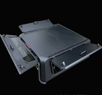Compatible OLIVER Shark 6 Modèle quatre portes avec couvercle double pliable pleine hauteur (échelle + planche d'extension coulissante + boîte de rangement)