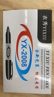 Stylo marqueur permanent à l'huile personnalisé noir rouge bleu imperméable et non toxique
