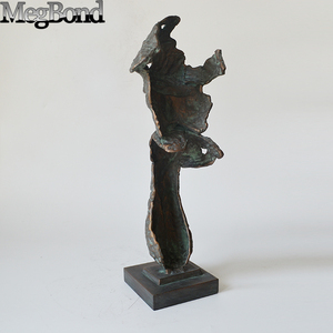 Statua del Pensatore in Ghisa, Scultura Classica Famosa in Bronzo Pesante - Product Image 5
