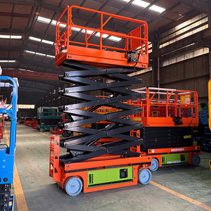 新型长定GTJZ12自走式剪叉式电动高空作业平台13.80m作业高度2人载高 - Product Image 5