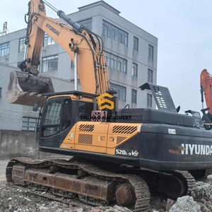 Suministro Directo de Fábrica de Excavadora Usada de Alta Calidad Hyundai 520L-9vs de 52 Toneladas, Coreana, para Minería y Excavación - Product Image 1