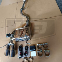 Tubo de Escape Catback de Acero Inoxidable 304 de Alta Calidad para BMW X1 E84, Sistema de Escape con Válvula, Accesorios para Automóviles