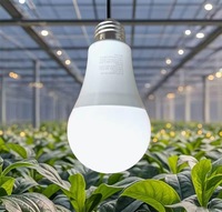 Rouge Bleu Maison Jardin Plante 9w Serre Led Plante Élèvent La Lumière pour Plante D'intérieur Serre Tente E26 Base