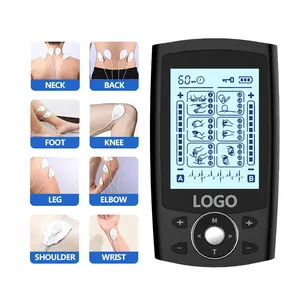 Digital Therapy Machine Tens Electronic Pulse Massager Ems Tens Unit With Physiotherapy Electrode Pad