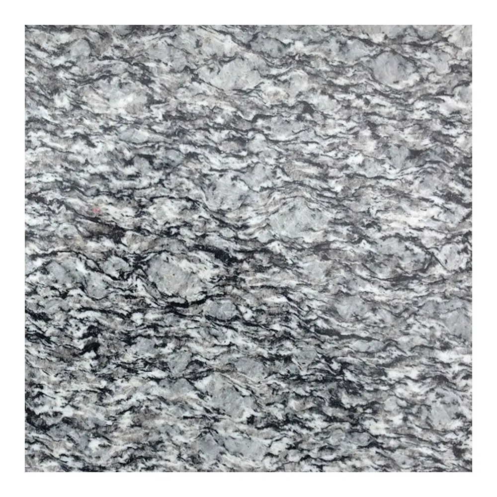 Sea Wave Flower Granite、Polished Spray White Granite Slabs Price For Kitchen Countertops、Spray White Granite