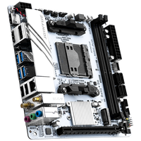 JGINYUE B350i PLUS Cartes mères PC DDR4 AM4 double canal pour ordinateur de bureau de jeu