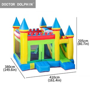 Casa Inflable Reforzada con Certificación CPSIA para Niños, Ideal para Guarderías y Eventos, Material Oxford - Product Image 5