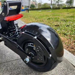 Scooter Eléctrico 2026 Plegable de 120 km de Largo Alcance con Acelerador de Dedo, Amortiguación de Resorte, Neumático de Carretera de 11 Pulgadas, 30ah 40ah 60V con Freno de Aceite - Product Image 4