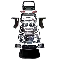 Kit complet d'accessoires extérieurs pour Nissan Patrol 2014-2021 Black Hawk – Kit de modification et amélioration pour portes-bagages et jupes latérales GT