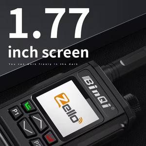 Zello BQ-268 Talkie-walkie professionnel POC Android 4G avec carte SIM, longue portée 100 milles, radio portable avec connexion réseau Wi-Fi - Product Image 3