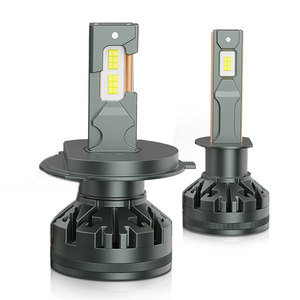 Xe Led Đèn Pha H7 H4 H3 H11 9005 9006 CANBUS đầu đèn công suất cao đôi đồng Fan làm mát 100 Walt 11000lm - Product Image 3