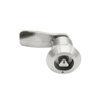 AOBO Application industrielle SUS Serrure de porte à came Triangle Loquet de compression avec marquage gravé pour armoires Boîtes à outils Boîtiers