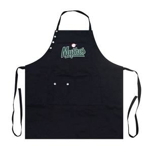 Tabliers de cuisine personnalisés en toile de coton pour femmes et hommes, tablier de chef, tablier de styliste, pour boutiques, cafés, salons de beauté, studios de manucure, uniformes de restaurant - Product Image 2