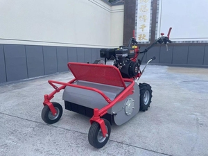 Cortacésped industrial a gasolina de 24V y 2 tiempos con mango telescópico plegable, herramientas de jardín - Product Image 5