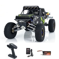 CAPO CP-CD1582X 1/8 4WD RTR RC Crawler Ultra4, Chasis de Aluminio Completamente Metálico, Transmisión de 2 Velocidades, Sistema de Sonido y Luces, Auto de Juguete