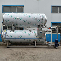 Autoclave alimentaire pour conserves / Machine autoclave pour aliments humides et plats préparés / Autoclave de rétortage alimentaire à vendre