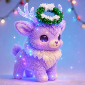 BLQ 페어리 디어 #2 무지개 빛깔의 봉제 디자이너 피규어 한정 실행 판타지 남여 공용 장난감 진열 케이스 선물 - Product Image 3