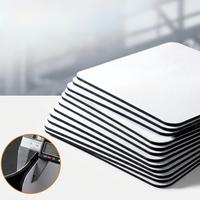 Tapis de Souris Blancs en Caoutchouc Anime en Gros pour Sublimation, Blanks Personnalisables, Tapis de Bureau Antidérapant, Expédition depuis l'Entrepôt Américain