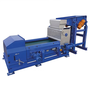 Scrap Magnetic Separator Machine Single Strong Magnetic Roller-NdFeB High Intensity 220V 5-10t/h Capacity Vibrating Feeder for - Product Image 3