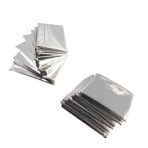 Selimut ruang mylar tahan air dan selimut reflektif tahan lama untuk bertahan hidup musim dingin dengan selimut darurat untuk Bencana Alam - Product Image 1