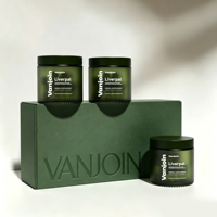 Bouteille en verre hermétique pour compléments alimentaires, résistante à la lumière, pour capsules, comprimés, gommes, vitamines, compléments de santé, avec boîte