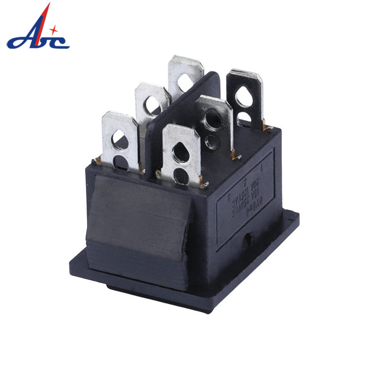 ON-OFF-ON DPDT INTERRUPTEUR à Bascule 250V AC 15A EUR 17,41 - PicClick FR