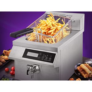 Freidora Eléctrica Industrial de Inducción de 8L para Cocina de Alta Eficiencia, Máquina Freidora para Restaurantes y Cadenas de Comida Rápida - Product Image 6