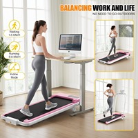 Tapis de course électrique Source Factory, appareil de marche plat, équipement de fitness silencieux compact pour usage domestique et intérieur, avec fonction de suivi, pour le marché international