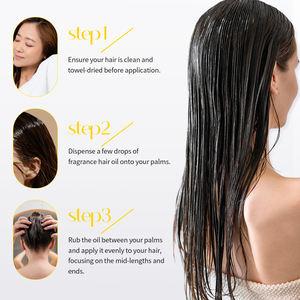 Huile Essentielle Nourrissante et Hydratante pour Cheveux à la Noix de Coco OEM, Huile Capillaire Bio Fortifiante, Parfum Longue Durée, Huile Parfumée pour Cheveux - Product Image 6