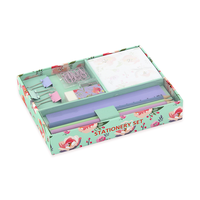 Ensemble de papeterie filles mignonnes impression personnalisée Kawaii bricolage ensemble de journalisation Kit livre cahiers fabricants étui en acrylique bureau