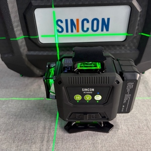 Nivel Láser Verde de 16 Líneas de Grado Industrial de la Mejor Calidad con Batería de Litio, Pantalla <span class=keywords><strong>Digital</strong></span>, Herramienta de Nivel de Alta Precisión de 360° - Product Image 1