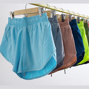 Shorts de course taille haute pour femme, séchage rapide, respirants, pour la gym, imperméables, design très populaire - Product Image 1