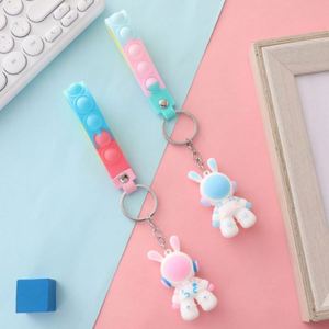 Customize New 3D Animated Cartoon Key Bag Decoration Keychains - Product Image 1