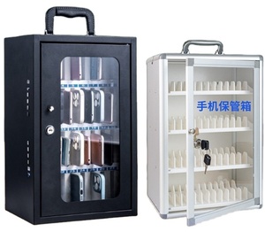 Gabinete de Almacenamiento para Teléfonos Móviles de Acero, Gabinete de Carga, Caja de Almacenamiento para Intercomunicador, Sala de Conferencias, Casillero de Almacenamiento para Escuelas - Product Image 1