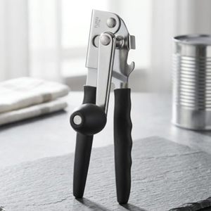 Ouvre-boîte manuel avec poignée antidérapante, ouvre-boîte et ouvre-bouteille multifonctionnel, robuste - Product Image 3