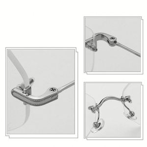 Gafas de Sol Personalizadas 2025 de Alta Calidad con Lentes de Moda que Cambian de Color, sin Montura, UV400, Fotocromáticas, de Aleación, para Hombre y Mujer - Product Image 5