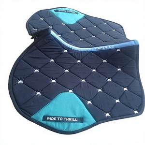Almohadilla de Silla de Montar para Caballo Hecha a Mano, Transpirable, Personalizable, de Calidad Premium, Negra, Acolchada, de Poliéster, Equipo de Equitación - Product Image 5