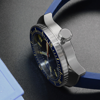 De no logotipo de los hombres de la marca de lujo de los hombres relojes de buceo