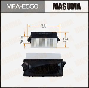MFA-E550 masuma Bộ lọc không khí thay thế ô tô phụ tùng hiệu quả Bộ lọc luồng không khí cho MERCEDES-BENZ - Product Image 2