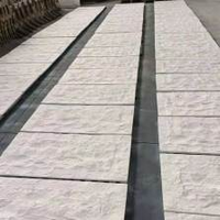 Carreaux muraux flexibles en ardoise de granit CMC motif en travertin souple avec trous antibactérien pour une utilisation intérieure et extérieure pour les hôtels