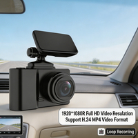 Cámara para Coche VIEVGUARB T5A con Grabación en Bucle, Sensor G, Control por Aplicación, 1080P, WiFi, GPS, Doble Lente, Pantalla IPS Full HD