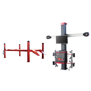 Pont élévateur hydraulique quatre colonnes quatre cylindres Yingkou Chentuo CT609 avec capacité de 4000 kg et garantie de 12 mois pour ateliers - Product Image 1