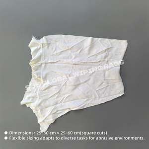 Trapos de Lana Reciclada de 25 kg para Limpieza Industrial y Marina, Trapos Blancos 100% Algodón, Trapos Industriales de Algodón para Limpieza - Product Image 3